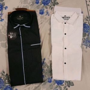 Black nd white shirt