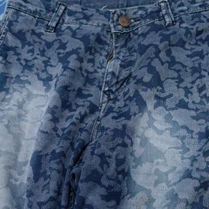 Blue Colour Shorts for Night ware