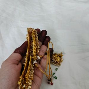 Gold Plated Traditional Choker Set