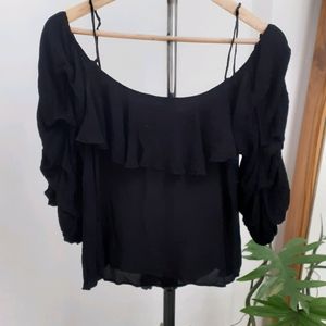 ZARA off shoulder blouse