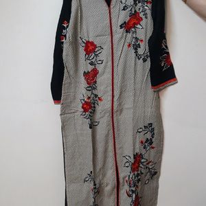 Embroidered Kurta