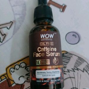 WOW Caffeine Face Serum