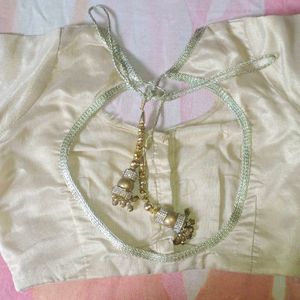 price drop alert new golden blouse with deep back