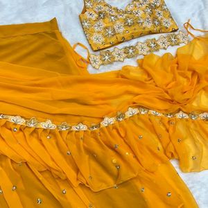 New Party Wear Lehenga Saree