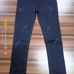 (N-12) 32 Size Slim Fit Denim Jeans