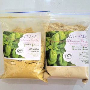 Tatvamasi Ubtan And Multani Mitti Face Pack Combo