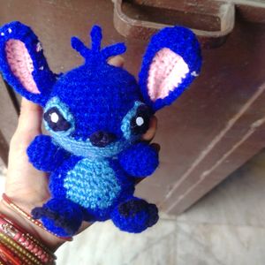 Blue Stitch Crochet Soft Toy