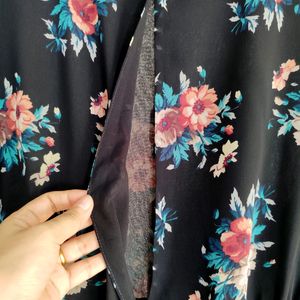 Zara Basic Midi floral Dress