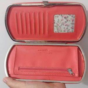 Coral Pink Wallet