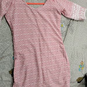 Cotten Chiken Stitched Kurti