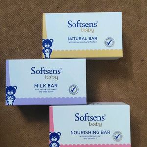 Softsens baby soap combo