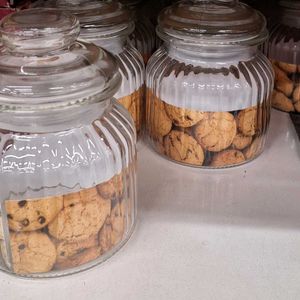 3pc Glass Jar