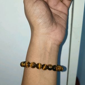 Tiger's Eye Crystal Bracelet: Money, Luck, Success