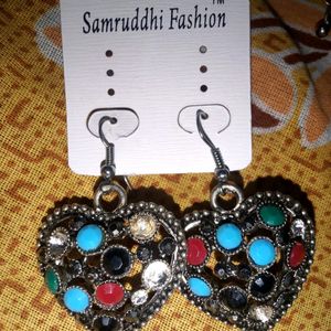 Oxidised Earrings