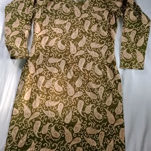 green salwar suit ( donation)