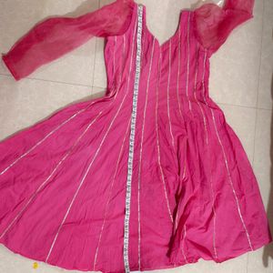 Pink Gota Kurta