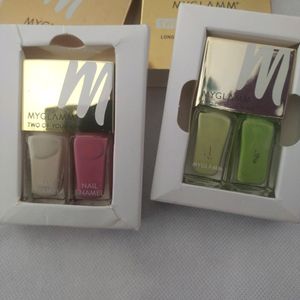 Myglamm Nail Enamel Pack 2