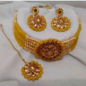 Choker Necklace Set For Women