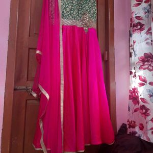 💖New Beautiful Heavywork Gown With Duppata