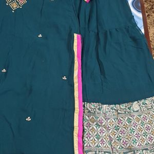 Beautiful Tale Green Skirt Dress