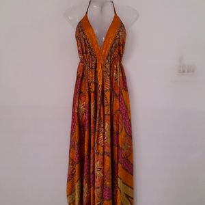 Multi Color Printed Dress (Women's)