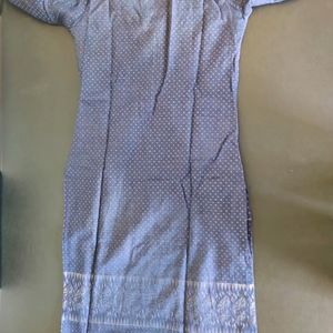 Blue Printed Kurti