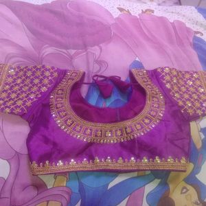 Chanderi Cotton Blouse