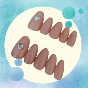 Glam Press On Nails With Glue Tabs