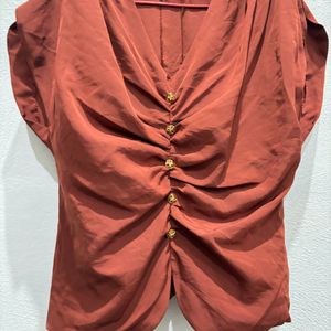 Rust Brown Top