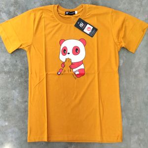 Brand New Cotton Panda Printed T-shirt