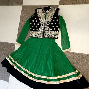 Green Anarkali 💚