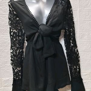 "Bold & Sultry: The Sexy Black Jumpsuit