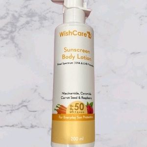 Wishcare Sunscreen Body Lotion