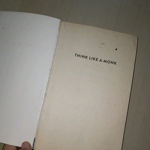 Think like a Monk New Book