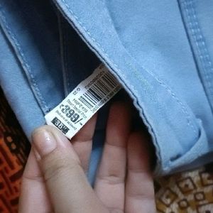 Ice Blue Colur Jeans