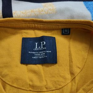 Louis Philippe Round Neck Tshirt, Full Hand