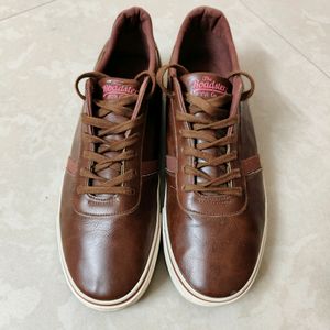 Roadster Sneakers For Men Brown Solid(New)