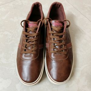 Roadster Sneakers For Men Solid Brown (New)