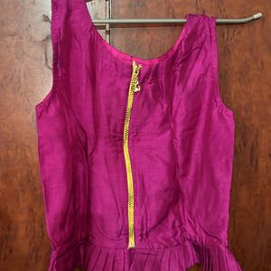 Magenta Ethnic Blouse