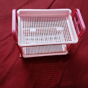 Plastic Two Layer Stand Good Quality