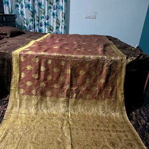 Pure Silk Himroo Banarasi