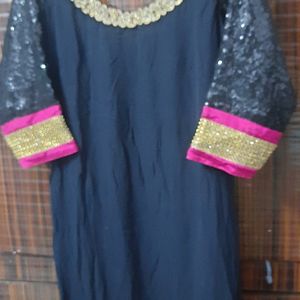 Pure Georgette Kurti With Lining