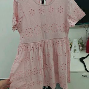 Ginger Cutwork Cotton Dress