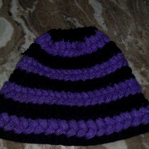 Woollen Cap For Girls