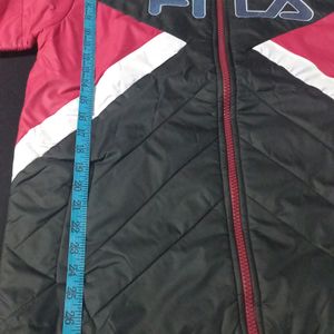 FILA JACKET BLACK AND WHITE, XL Size