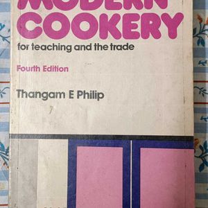 Modern Cookery by Thangam Philip-4th Edition-1995