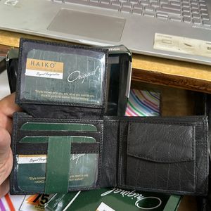 Black Leather Wallet