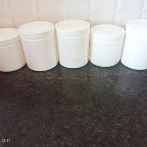 5 Medium Size 250gms Container