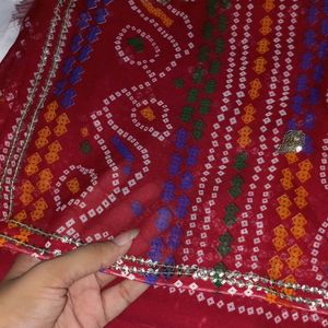 New Chunnari Saree