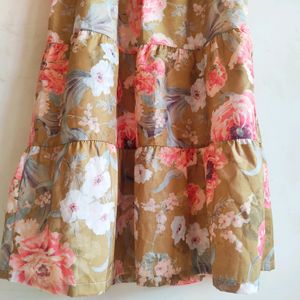 Organza Mix Colour Dress